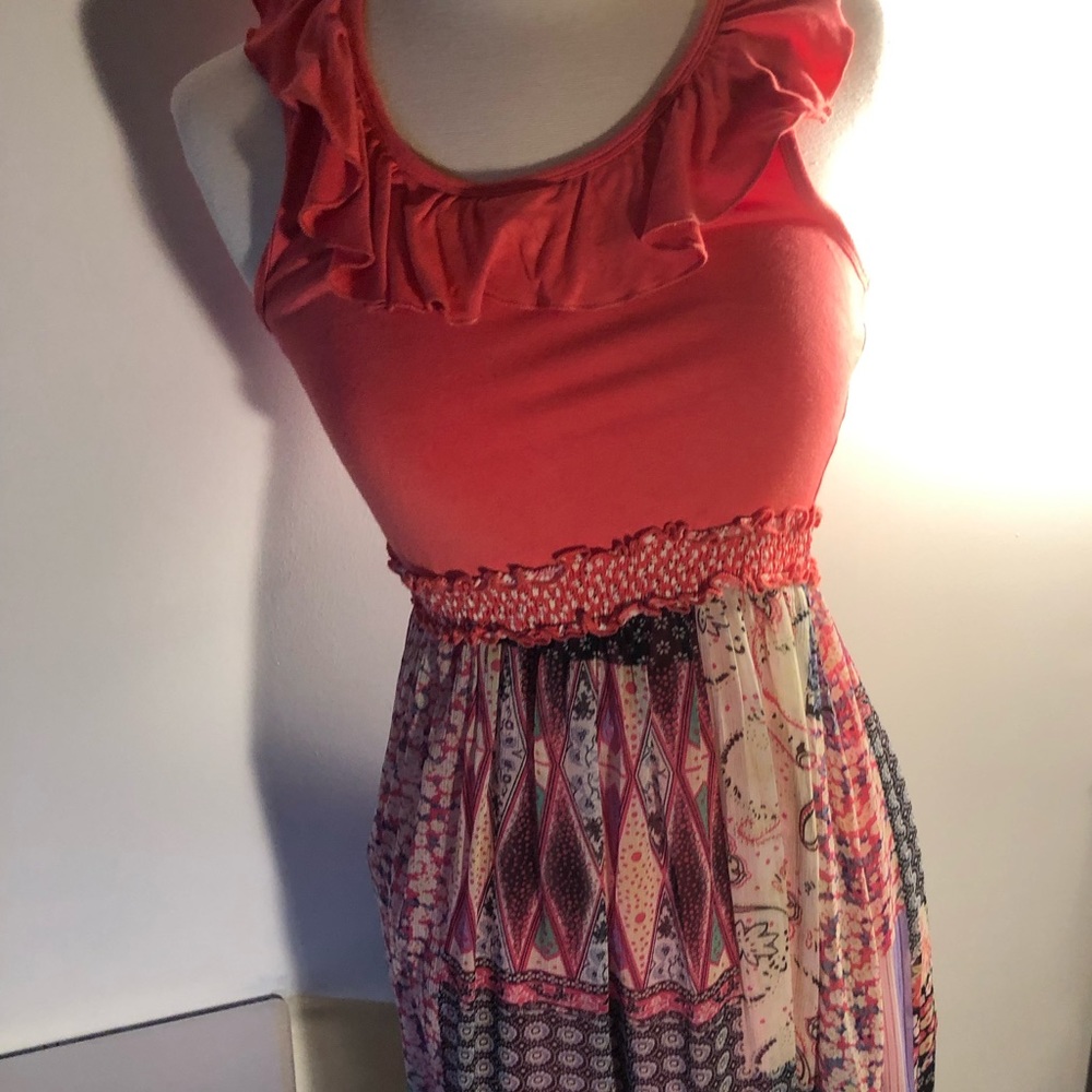 NORDSTROMS GIRLS COLORFUL MAXI DRESS